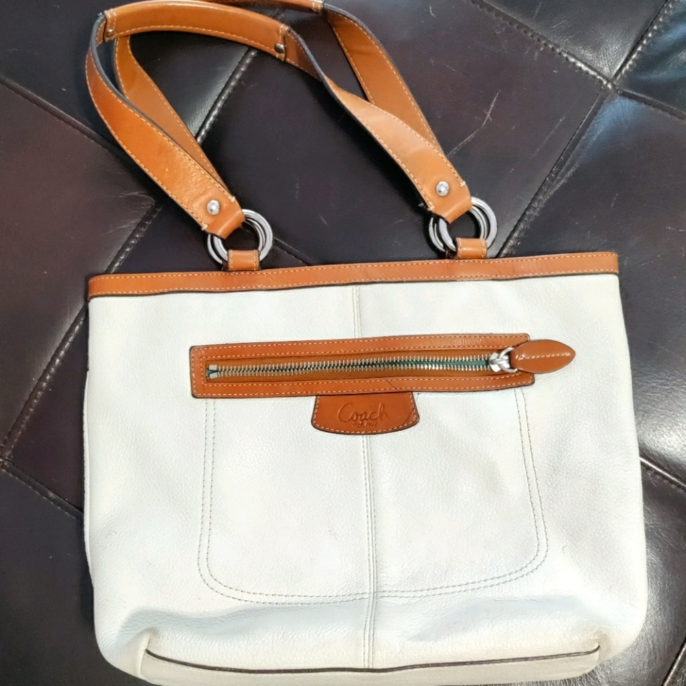 Authentic Leather Coach Purse